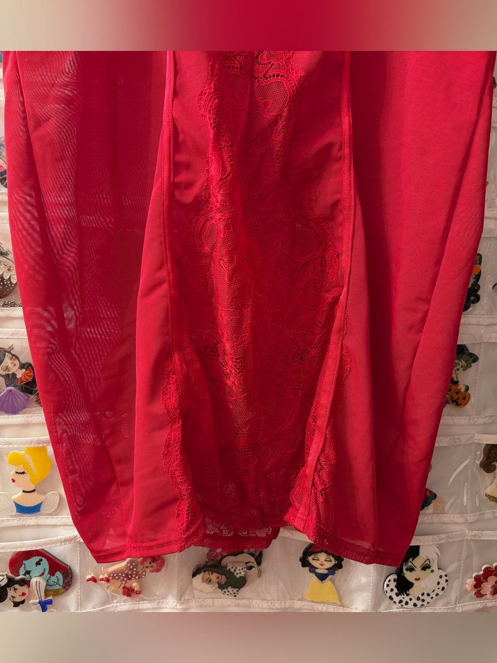 Torrid red Straps And Lace Chemise SZ 2X - Picture 6 of 8
